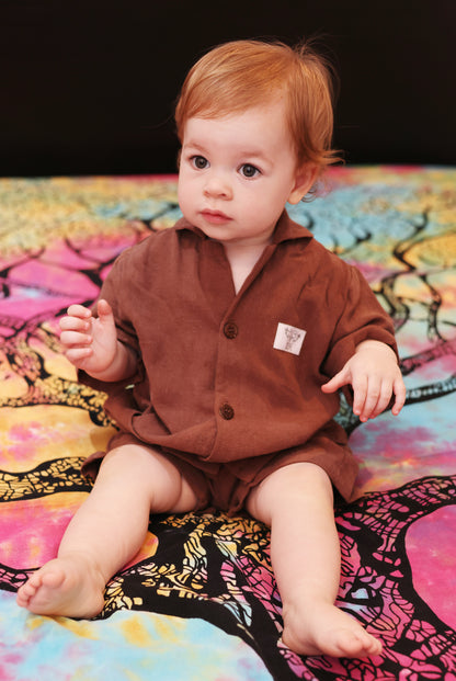 Nude Matching Sibling Set