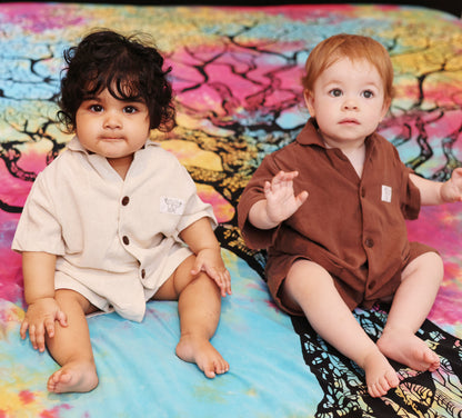 Nude Matching Sibling Set