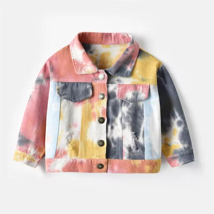 Turn-down Denim Jacket