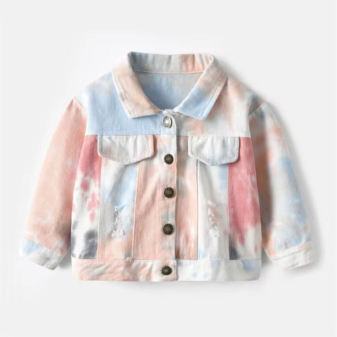 Turn-down Denim Jacket