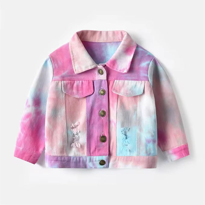 Turn-down Denim Jacket
