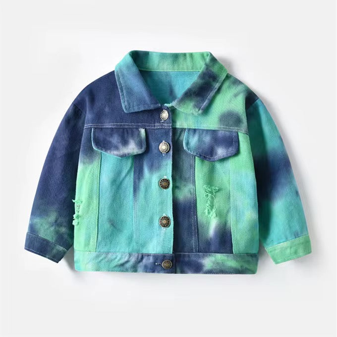 Turn-down Denim Jacket